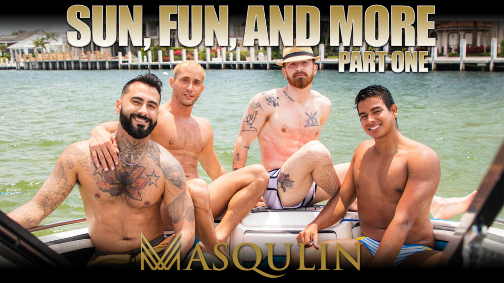 Masqulin Armando De Armas Jay Seabrook Nick Milani And Rikk York In Sun Fun And More Part