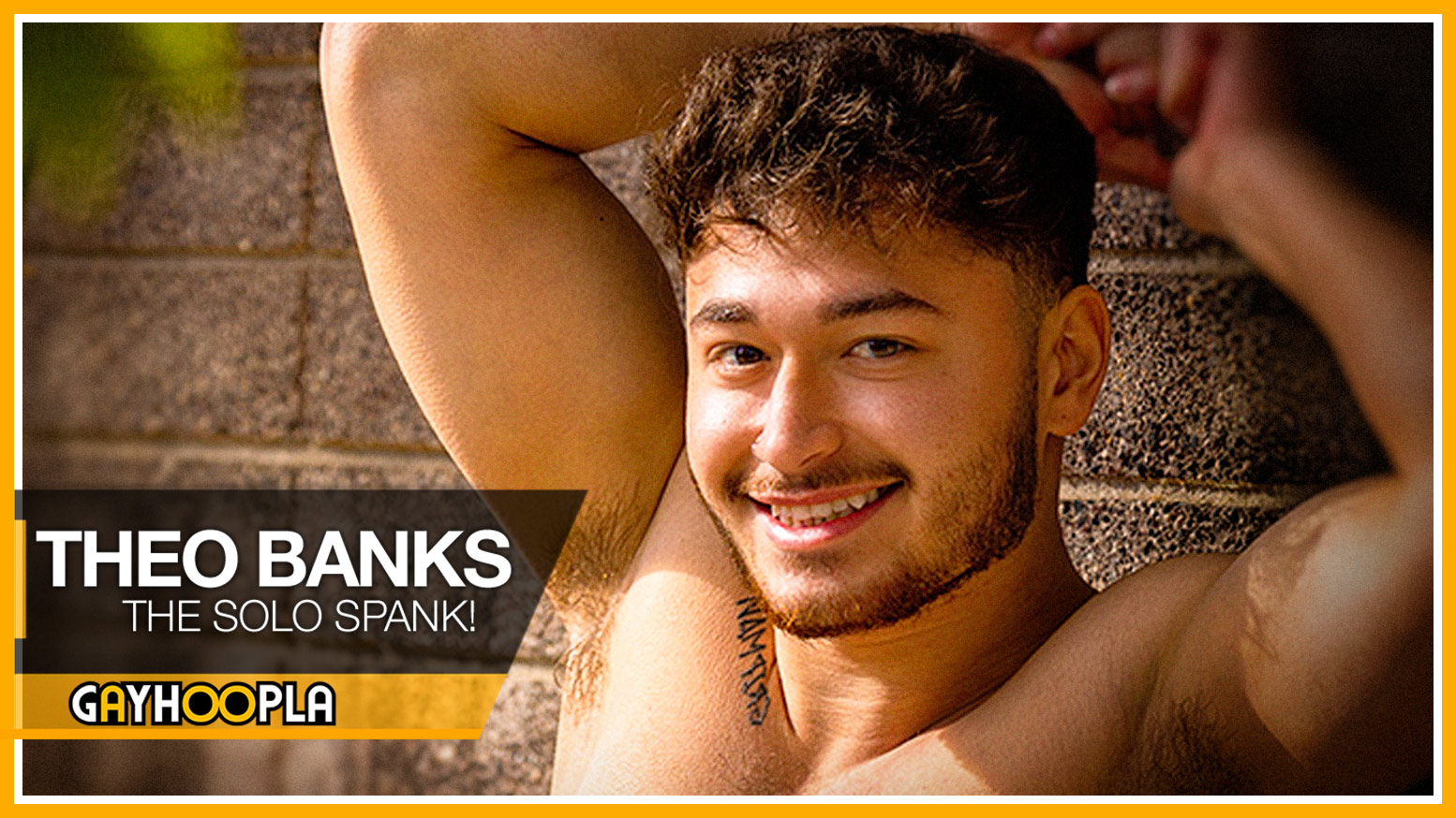 GayHoopla: Theo Banks Strips Down and Show Off His Skills - WAYBIG