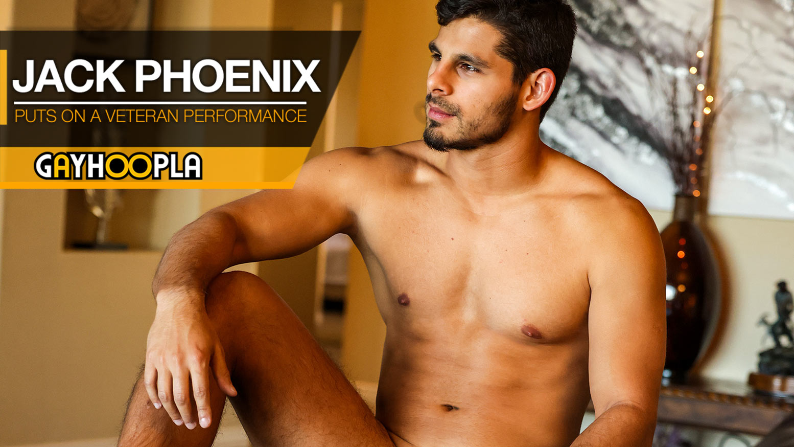 GayHoopla: Meet Venezuelan Hunk JACK PHOENIX in His Hot Solo Debut - WAYBIG